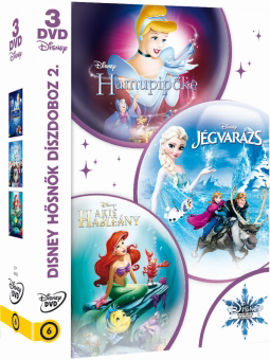 Disney hősnők díszdoboz 2. (Disney varázslatos karácsonya-sorozat) (3 DVD) termékhez kapcsolódó kép