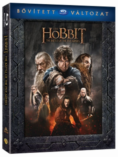 A hobbit: Az öt sereg csatája - bővített, extra változat (3 BD) termékhez kapcsolódó kép