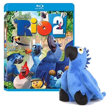 Rio 2. ajándékdoboz (BD + Azúr plüssfigura) termékhez kapcsolódó kép