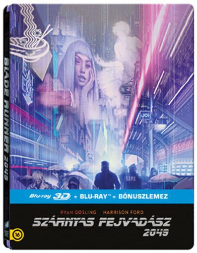 Szárnyas fejvadász 2049 (BD3D+BD+bónusz BD) -  illusztrált  limitált, fémdobozos változat (steelbook) termékhez kapcsolódó kép