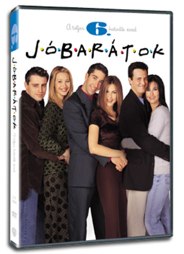 Jóbarátok - 6. évad (3 DVD) termékhez kapcsolódó kép