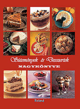 Sütemények és Desszertek nagykönyve termékhez kapcsolódó kép
