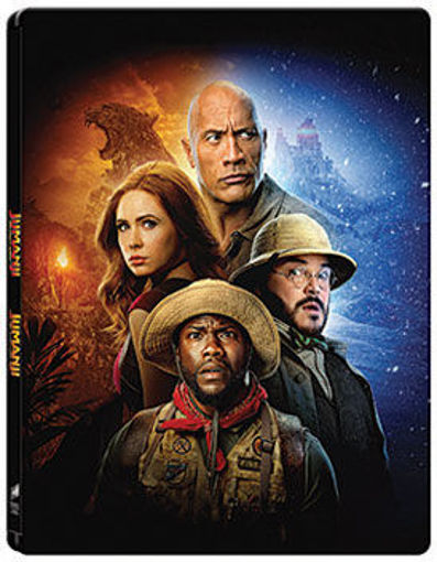 Jumanji 1-2. - limitált, fémdobozos változat (steelbook) termékhez kapcsolódó kép