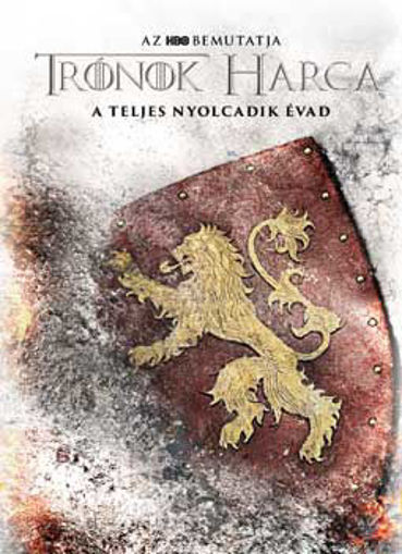 Trónok harca: 8. évad (4 DVD) Lannister O-ringgel termékhez kapcsolódó kép