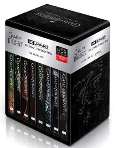 Trónok harca 1-8. évad - a teljes sorozat (30 UHD + 3 bónusz BD) - limitált, fémdobozos változat  (steelbook) termékhez kapcsolódó kép