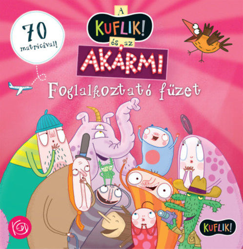 A KUFLIK és az Akármi foglalkoztató füzet termékhez kapcsolódó kép