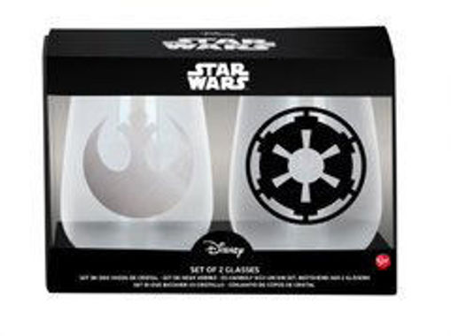 Pohár szett – Star Wars Birodalmi és Lázadók címer termékhez kapcsolódó kép