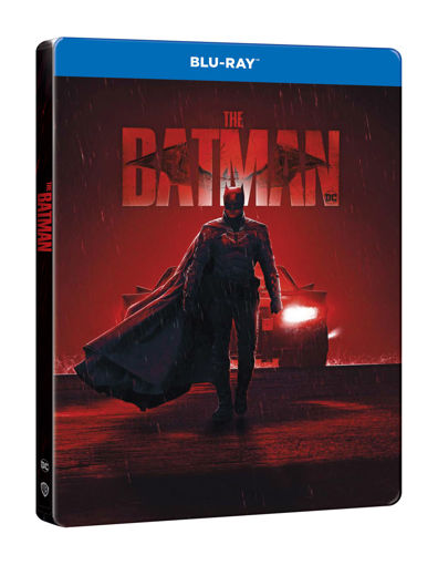 Batman (2022) (2 BD) - limitált, fémdobozos változat ("Batmobile Head Lights" steelbook) termékhez kapcsolódó kép