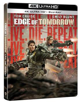 A holnap határa (UHD+BD) - limitált, fémdobozos változat ("Blaster" steelbook) termékhez kapcsolódó kép