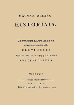 Magyar ország históriája III. termékhez kapcsolódó kép