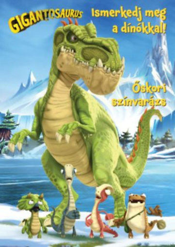 Gigantosaurus - Őskori színvarázs - Ismerkedj meg a dínókkal! termékhez kapcsolódó kép