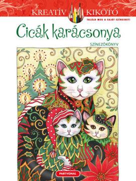Cicák Karácsonya - Színezőkönyv termékhez kapcsolódó kép