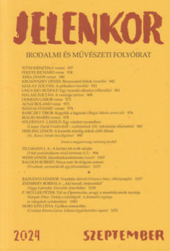 Jelenkor - Irodalmi és művészeti folyóirat - 2024. szeptember termékhez kapcsolódó kép