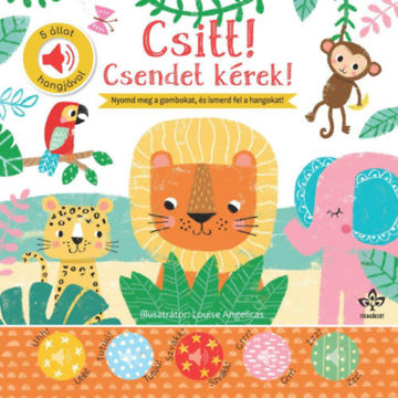 Csitt! Csendet kérek! - 5 állat hangjával termékhez kapcsolódó kép