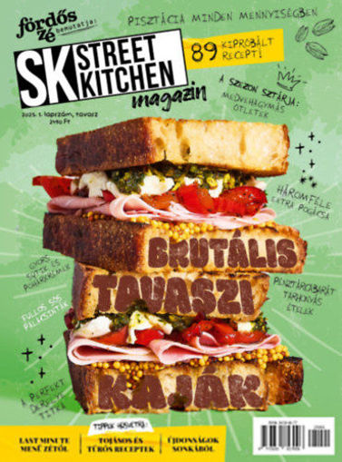 Street Kitchen magazin - 2025/1. szám tavasz termékhez kapcsolódó kép