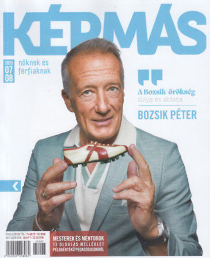 Képmás 2025/7-8 - Magazin nőknek és férfiaknak termékhez kapcsolódó kép