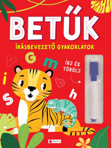 Betűk - Írásbevezető gyakorlatok termékhez kapcsolódó kép