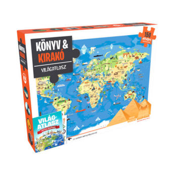 Világatlasz - Könyv & Kirakó termékhez kapcsolódó kép