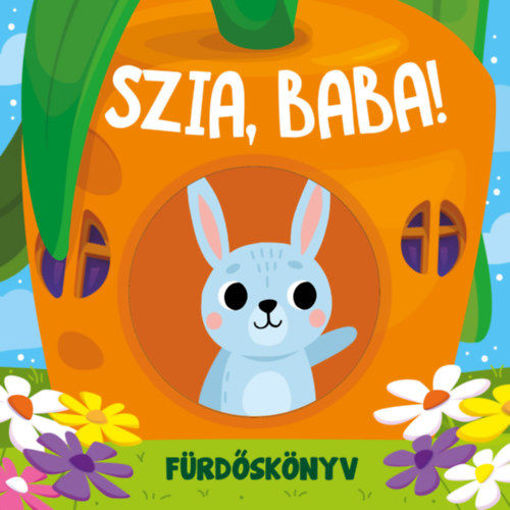 Szia, Baba! - fürdőkönyv - kukucskáló ablakokkal termékhez kapcsolódó kép