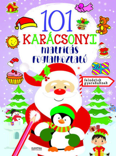 101 karácsonyi matricás foglalkoztató termékhez kapcsolódó kép
