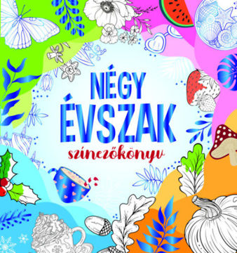 Négy évszak - színezőkönyv termékhez kapcsolódó kép