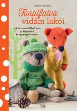 Fonalfalva vidám lakói - 12 öltöztethető állatfigura, 35 kiegészítő és egy nagy hátizsák termékhez kapcsolódó kép