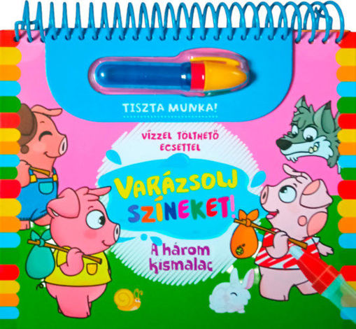 Varázsolj színeket! - A három kismalac termékhez kapcsolódó kép