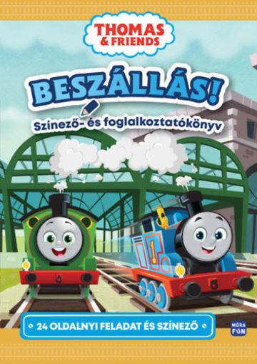 Thomas & Friends - Beszállás! Színező- és foglalkoztatókönyv  termékhez kapcsolódó kép