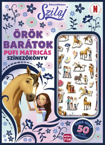 Szilaj - Örök barátok - Pufi matricás színezőkönyv termékhez kapcsolódó kép