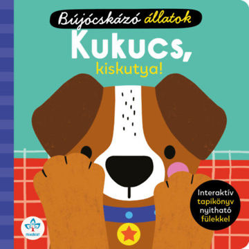 Kukucs, kiskutya! - Interaktív tapikönyv nyitható fülekkel termékhez kapcsolódó kép