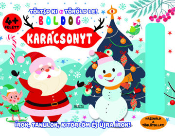 Boldog karácsonyt - Töltsd ki és töröld le! termékhez kapcsolódó kép
