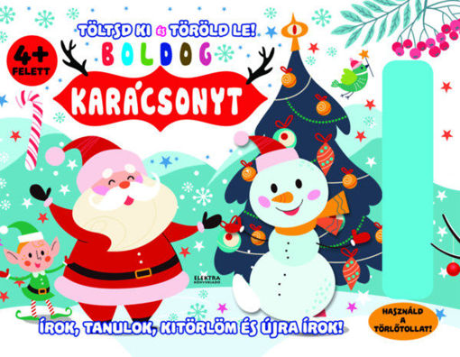 Boldog karácsonyt - Töltsd ki és töröld le! termékhez kapcsolódó kép