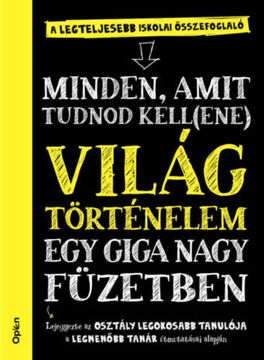 Világtörténelem egy giga nagy füzetben termékhez kapcsolódó kép