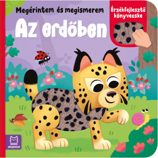 Megérintem és megismerem - Az erdőben - Érzékfejlesztő könyvecske termékhez kapcsolódó kép