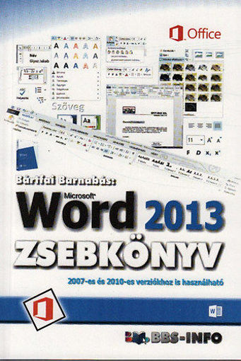 Microsoft Word 2013 zsebkönyv termékhez kapcsolódó kép