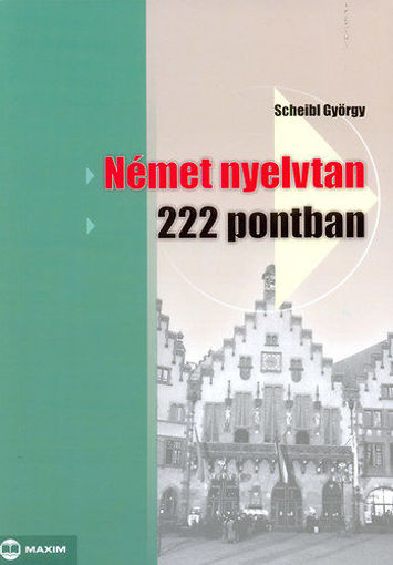 Német nyelvtan 222 pontban termékhez kapcsolódó kép