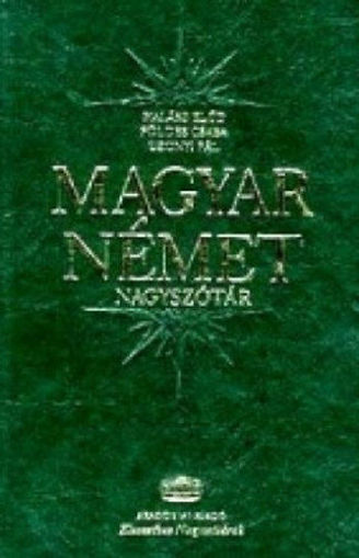 Magyar-német klasszikus nagyszótár termékhez kapcsolódó kép