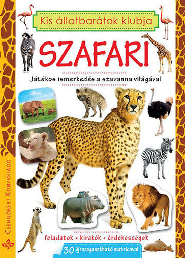 Szafari - Játékos ismerkedés a szavanna világával termékhez kapcsolódó kép