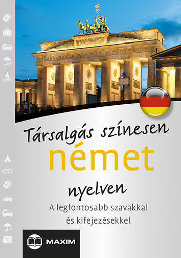 Társalgás színesen német nyelven - A legfontosabb szavakkal és kifejezésekkel termékhez kapcsolódó kép