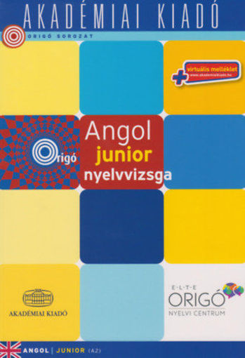 Origó - Angol junior nyelvvizsga A2 - virtuális melléklettel termékhez kapcsolódó kép