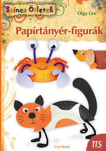 Papírtányér-figurák termékhez kapcsolódó kép