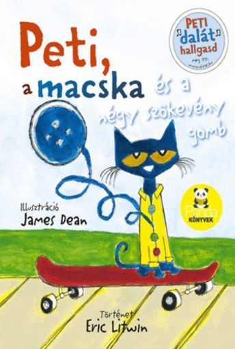 Peti, a macska és a négy szökevény gomb termékhez kapcsolódó kép