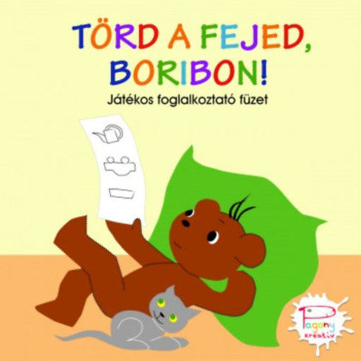 Törd a fejed, Boribon! - Játékos foglalkoztató füzet termékhez kapcsolódó kép
