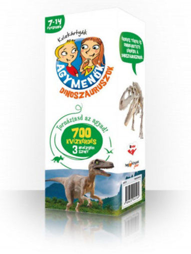 Agymenők kvízkártyák - Dinoszauruszok termékhez kapcsolódó kép