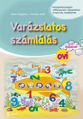 Varázslatos számlálás ovi 5-7 éveseknek - Matricás melléklettel termékhez kapcsolódó kép