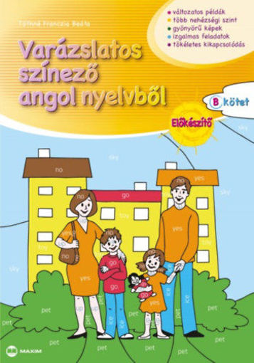 Varázslatos színező angol nyelvből - Előkészítő B kötet termékhez kapcsolódó kép