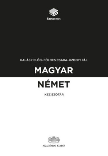Magyar-német kéziszótár + online szótárcsomag termékhez kapcsolódó kép