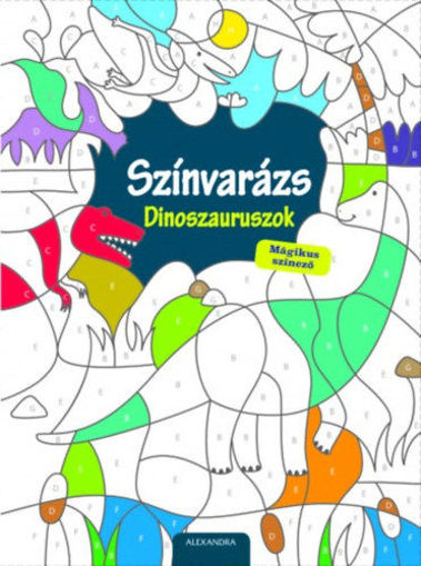Színvarázs - Dinoszauruszok - Mágikus színező termékhez kapcsolódó kép