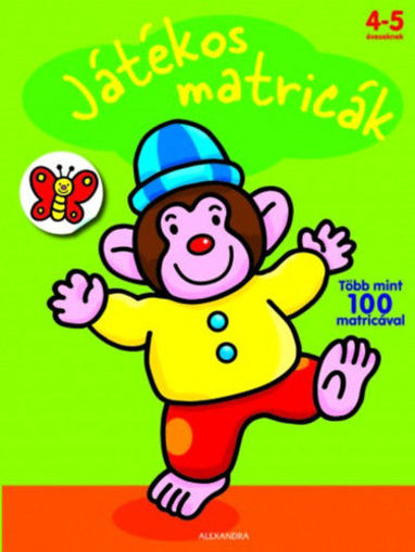 Játékos matricák - Majom termékhez kapcsolódó kép