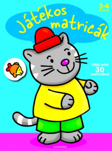 Játékos matricák - Cica termékhez kapcsolódó kép